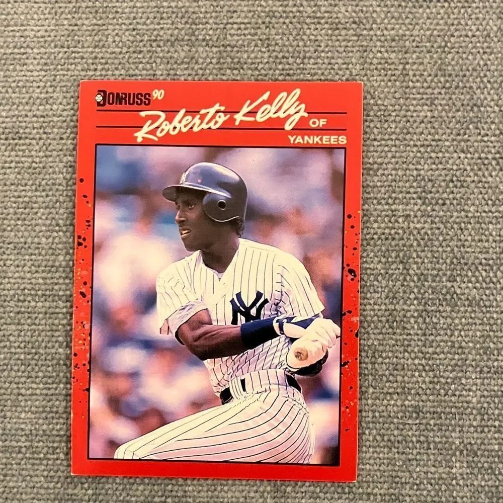 1990 Donruss New York Yankees Baseball Card Trading Card